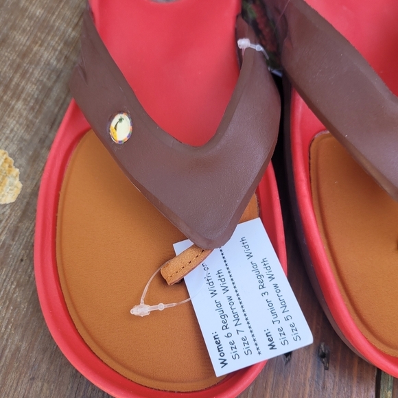 Slide Big Girl Flat Sandals Flip Flops 6 - Picture 7 of 8